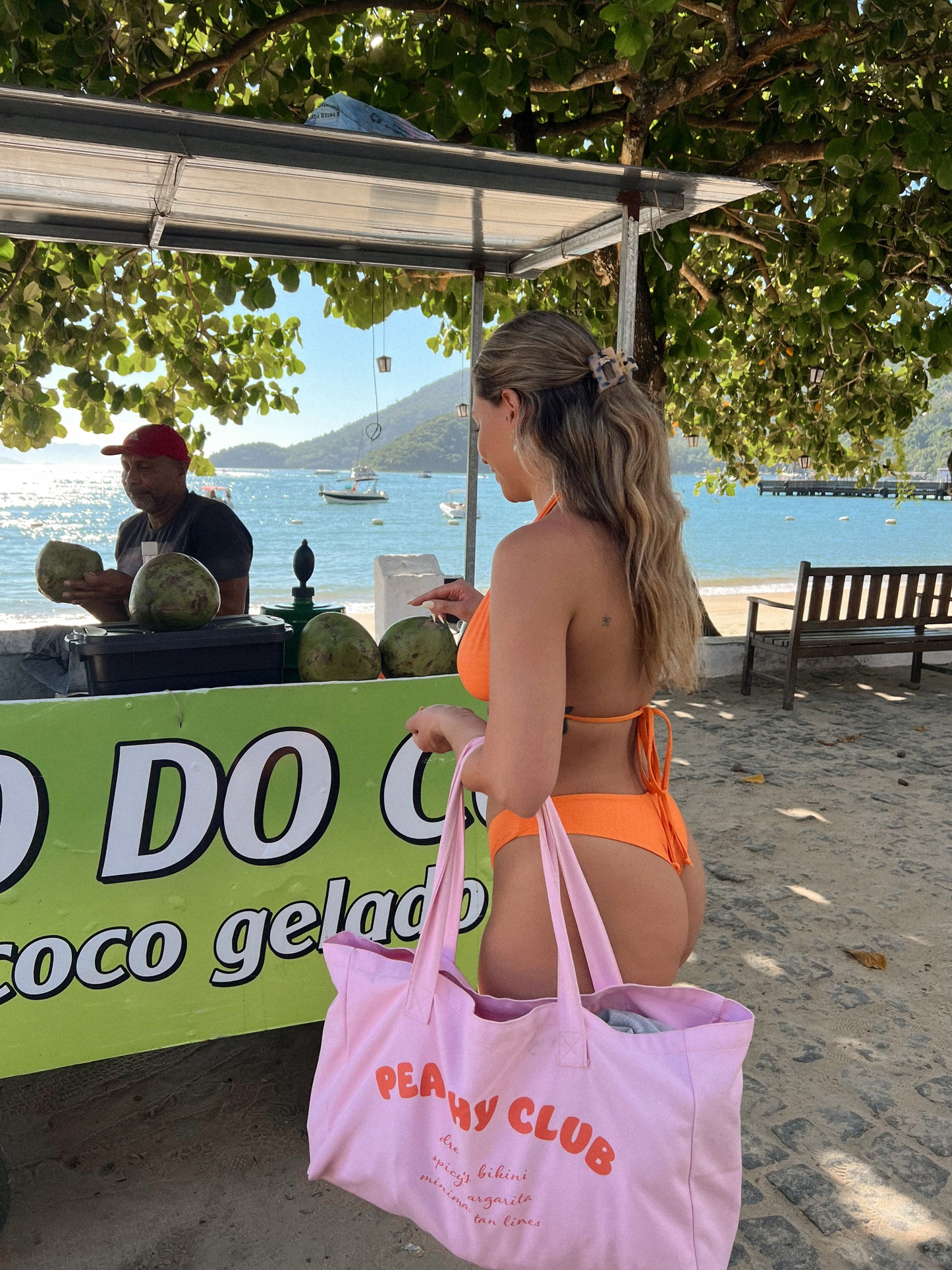 Beach bag - Peachy Club