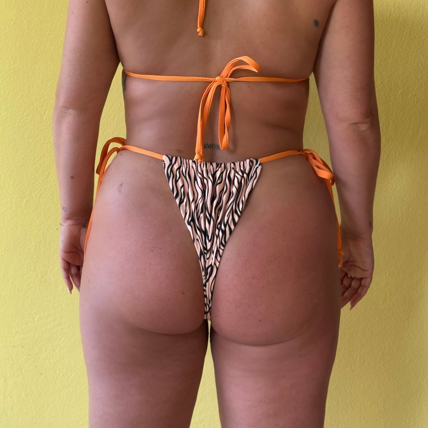 Enchanting Bottom - Zebra x Orange