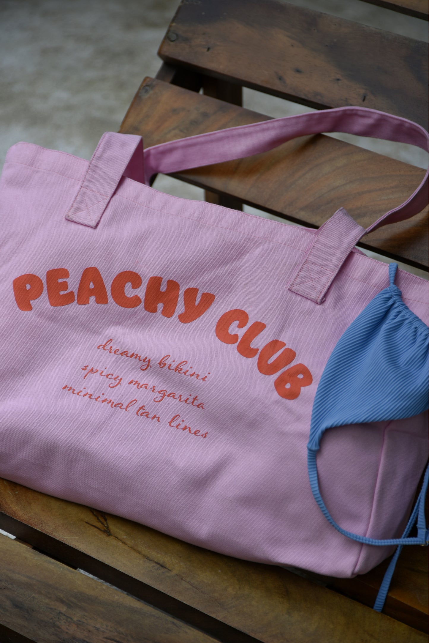 Beach bag - Peachy Club