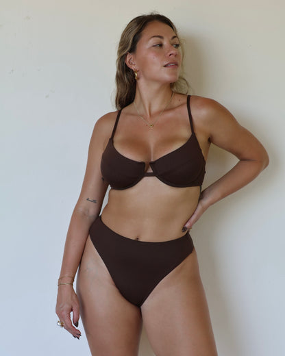 Gracious Top - Chocolate