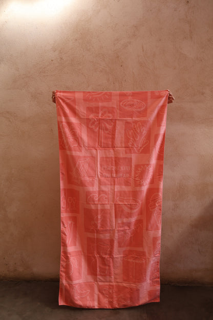 SERVIETTE EN MICROFIBRES - Peachy Club