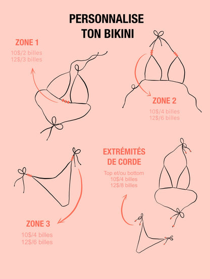 Personnalise ton bikini